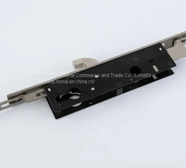 Single Hook Latch Mortise Door Lock 3085mm, With Top and Bottom Pull Bar photo-2