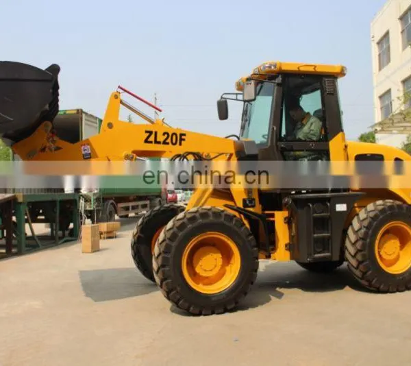 Factory Direct Joystick Strong Bull Wheel Loader 2 Ton Weight Construction Front End Loader for Sale photo-5
