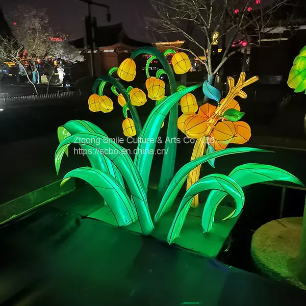 City Park Appealing Led Christmas Snow Christmas Garden Decoration Light Christmas Lantern Festival photo-2