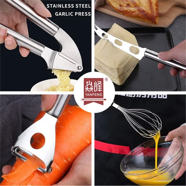 Kitchen Accessories Home and Kitchen Gadgets Non-stick Cookware Stainless Steel Utensils Set Kitchen Accessories Cooking Tools Kitchen Gadgets Sets photo-4
