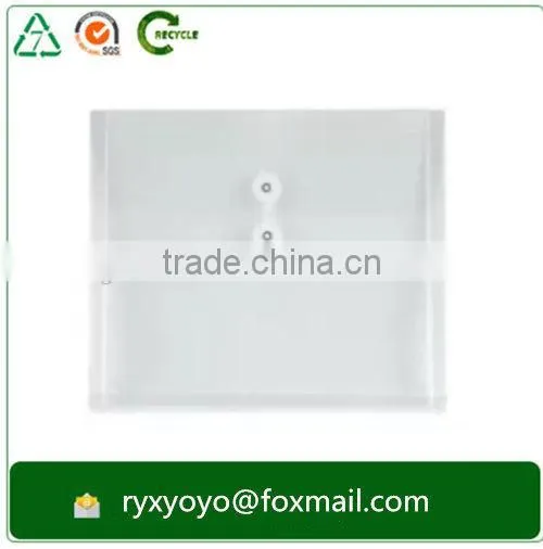 Cheap Factory Price pp a4 Size Plastic Envelope With String Closure photo-4