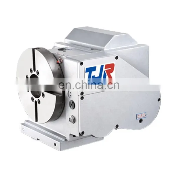 HR Series 320mm 210mm High Precision Cnc Hydraulic TJR 4th Axis Rotary Indexing Table and Tail Stock photo-5