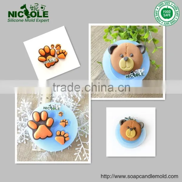 Cartoon Unique Custom Handmade Silicone Mousse Molds photo-3