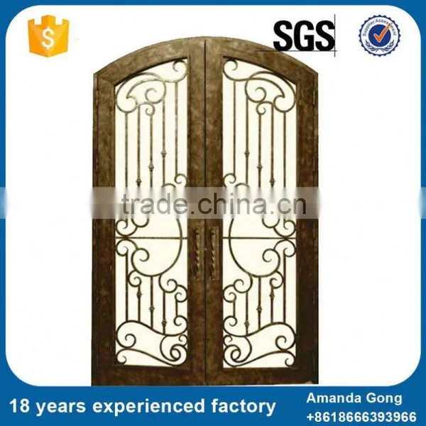 Private Label OEM Wrought Iron Grill Designs For Doors photo-4