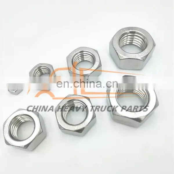 Low Price Professional Made CNHTC SITRAK MAN MC11/MC13 Engine Accessories 200V90501-0030 Hexagonal Nut M10x1 photo-5