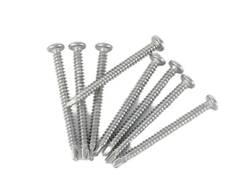 Galvanized Stainless Steel Pan Head Phillips Self Tapping Screw for Metal photo-2