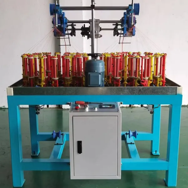 32 Strands 2 Head High Speed Braiding Machine for Shoes Laces and Rope photo-2