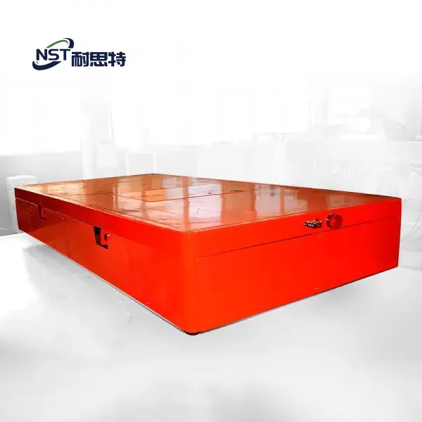 30 Ton Battery Powered Carbon Steel Coil Transfer Trolley for Coils Transportation on Rails photo-2