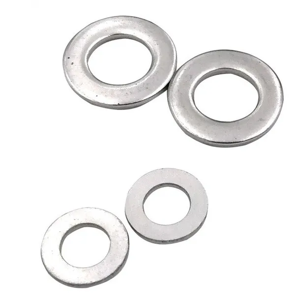 304 Stainless Steel Mechanical Metal Screw Gasket Round Flat Gasket Hardware Flat Washer DIN125 photo-3