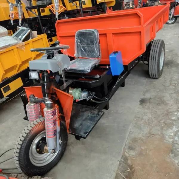 Senteng Mining Tricycle Electric Dump Engineering Vehicle U-shaped Body photo-1