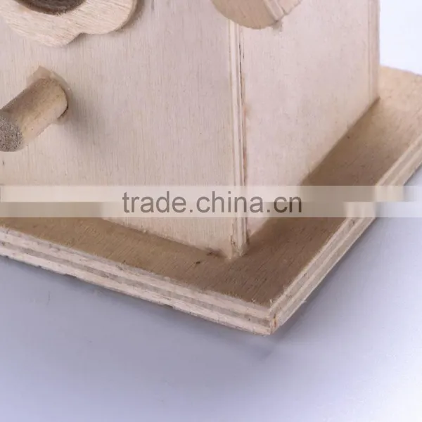 2016 Custom Solid Wooden Bird Nest,Small Wood House Accepted photo-6