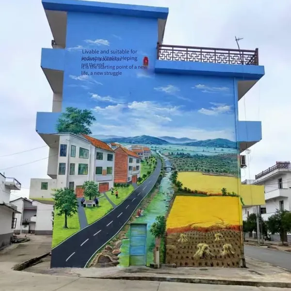 High-altitude Rope Painting in Huan County, Qingyang - Spider-man Wall Painting - Painting, Graffiti, and Hand-painted Walls on Cooling Towers, Cooling Water Towers, and Chimneys photo-4