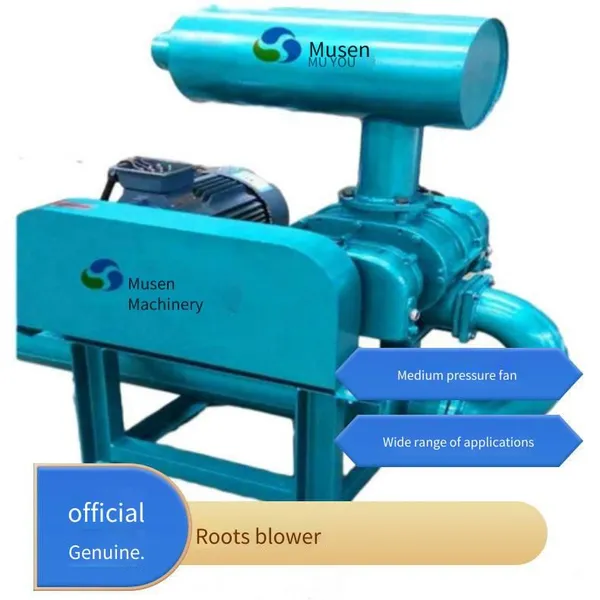 Roots Blower With a Rotation Speed of 800 - 1800 R/min, 15kw, Multiple Specifications Available, Top - Inlet and Side - Outlet, Cast Iron photo-2