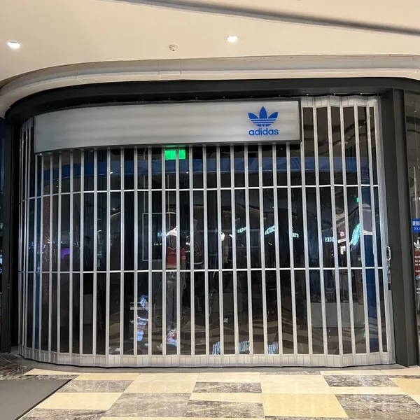 Aluminum Folding Partition Door for Retail Shops & Malls