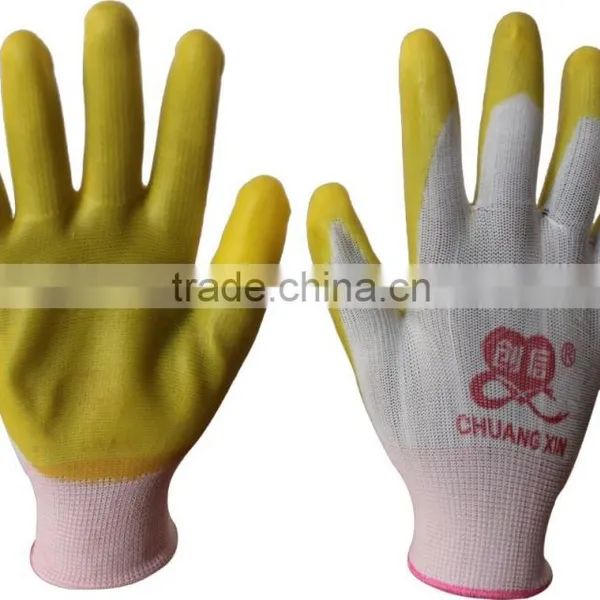Cheapest Price Pvc Dipping Safety Gloves With 13 Gauge Polyester photo-3