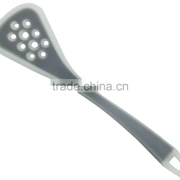 Silicone Handle Non-toxic Food Grade Silicone Kitchen Tool Set / Chinese Kitchenware photo-3