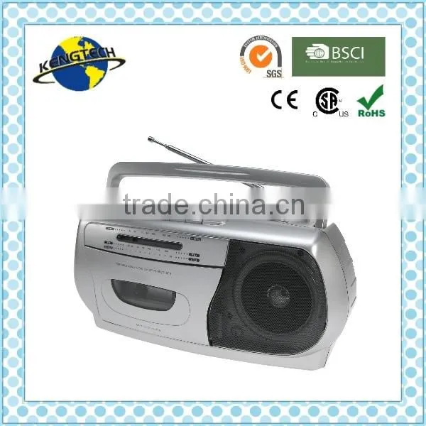 Factory Direct Selling Low Price AM FM Radio Cassette Recorder Portable Radio photo-2