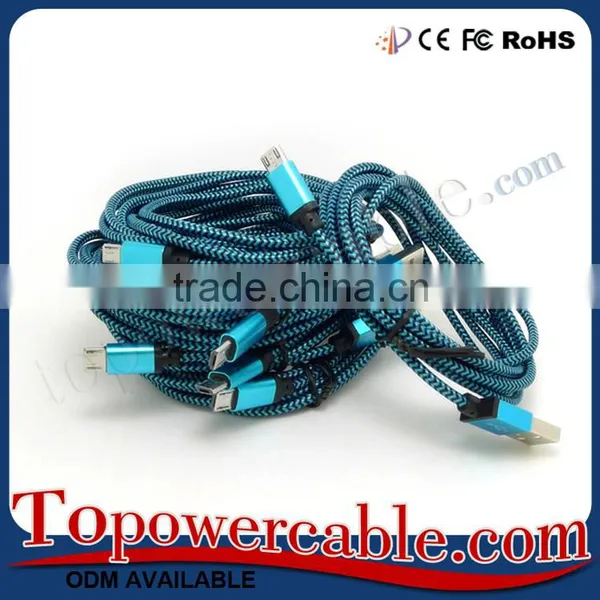 2016 Hot Selling Mobile Phone Accessories USB 2.0 A Male To Micro B Cable photo-5