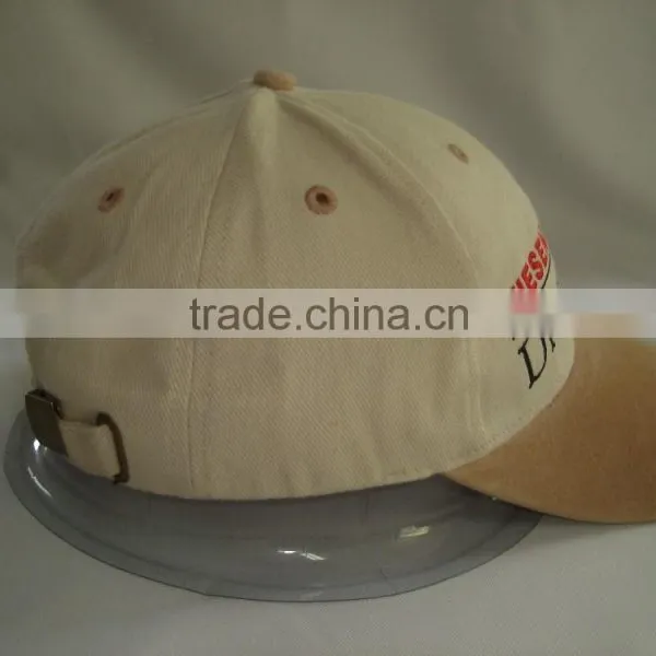 Wholesale Custom Suede Baseball Cap Hat photo-3