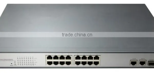 OEM 16 Port Managed Switch POE Switch for IP Camera With 2 Gigabit TP/SFP Combo Ports (260Watts/440Watts) ONV photo-3