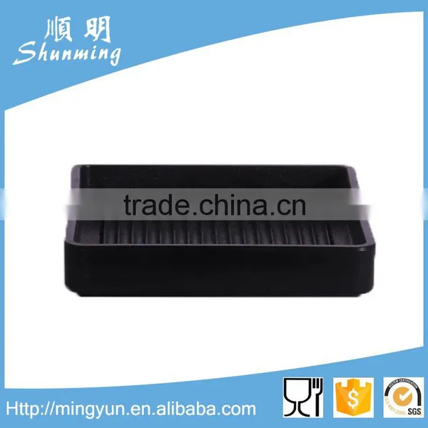 Black Plastic Serving Tray