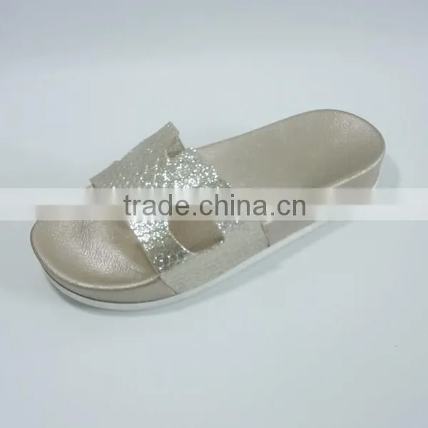 2016 New Design Women H Shape Upper Flat Slippers photo-4