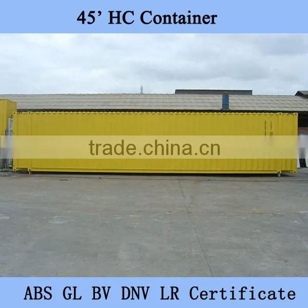 Oversized 45 Feet High Cube Pallet Wide Shipping Container