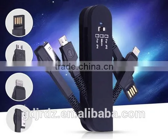 2016 Three in One Data Line Andriod Phone Newest Portable Travel Artifact and Convenient Life for Charge Power photo-2