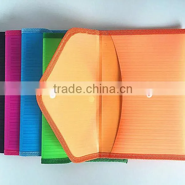 2016 New Fashion Factory Price A4, A5 File Pocket With Button photo-5