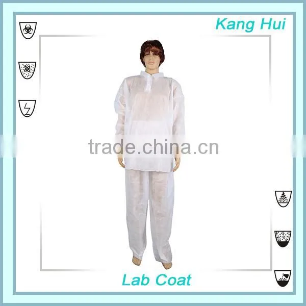 Disposable Nonwoven Visit Gown,Lab Coat