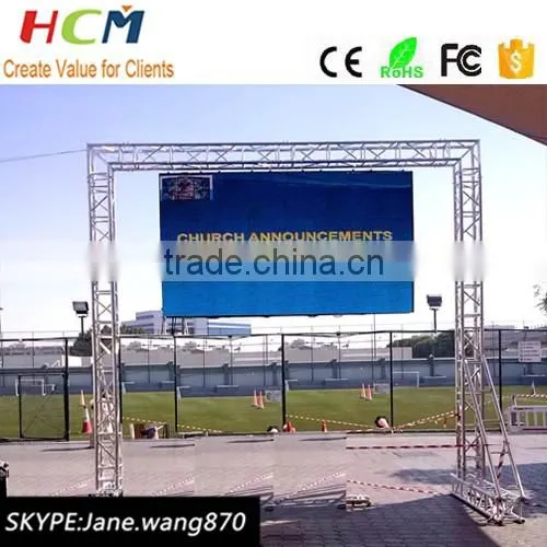 Outdoor Advertising Full Color P6 Led Screen RGB Led Display With Waterproof Cabinets Quality Choice photo-2