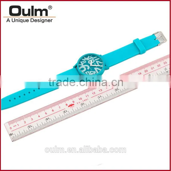 Oulm Big Number Watch, Multi Color Watches, Cheap Custom Logo Watches photo-5