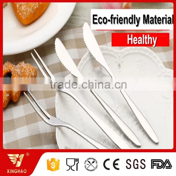 High Quality SS201Cake Server Fruit Fork and Knife for Party photo-3