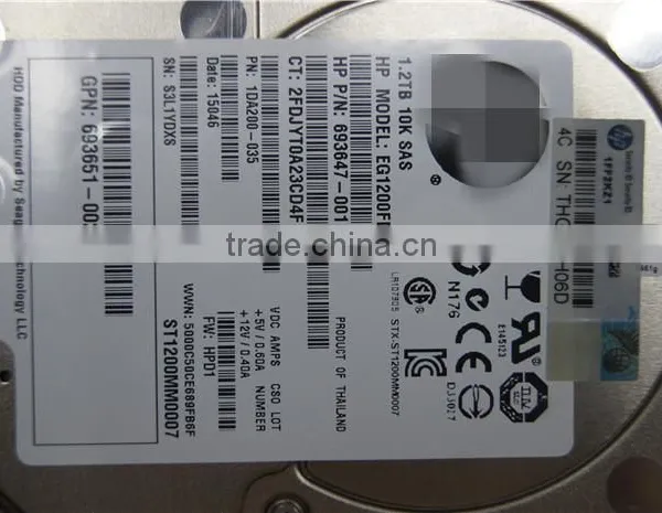 Hot Sale 718162-B21 1.2TB 10K 2.5 SAS HDD For HP YN photo-6