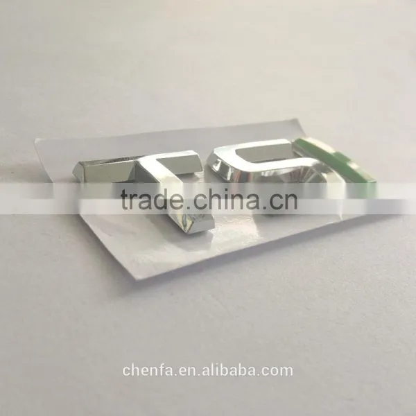 Custom Decorative 3m Adhesive Plastic Emblems photo-3