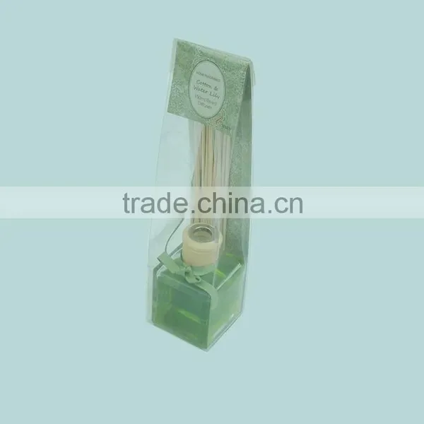 glass bottle aromatherapy oil diffuser reed diffuser with rattan sticks