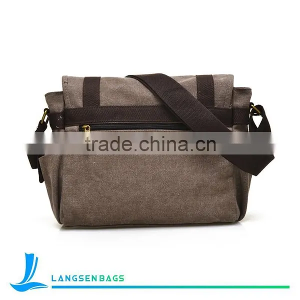 Durable Canvas Messenger Bag Shoulder Bag Single Shoulder Bags photo-5