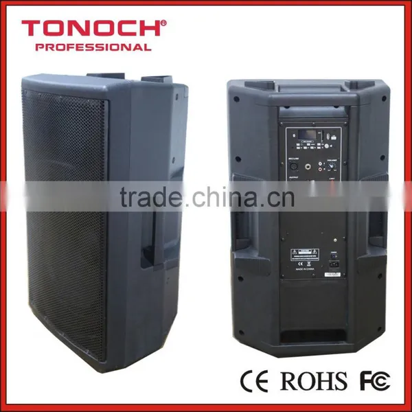 2016 New 15 Inch PA Speakers With High RMS Strong Sound