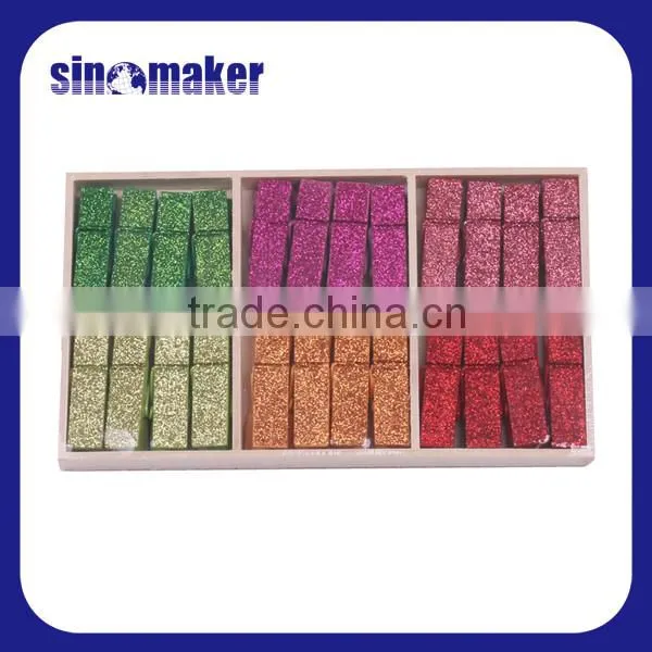 Best Quality Hot Sell Glitter Clothespin photo-6