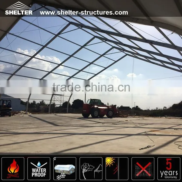 Stunning Permanent Fireproof TFS Fabricated Commercial Tents for Storage for Sale photo-4