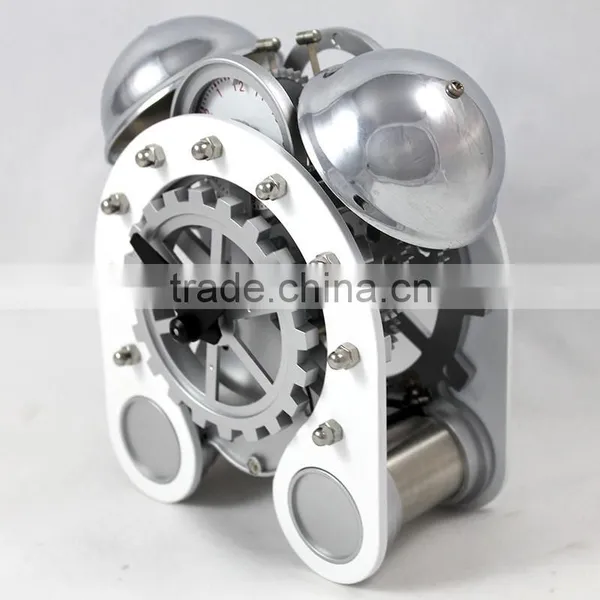 Moving Gear Table Clock, Decorative Alarm Clock photo-4