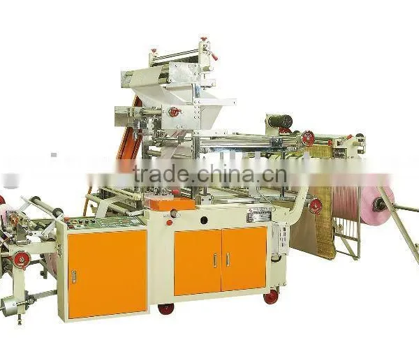 Servo Motor Driven Full Automatic Perforating Bag On Roll Making Machine