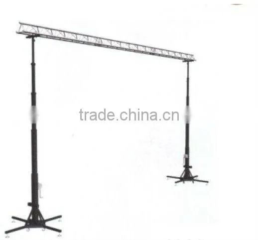 Outdoor or Indoor Portable Stage Legs Line Array Lift 250kg Speaker Crank Stand photo-2