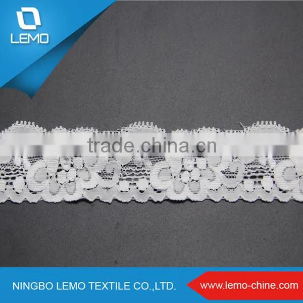 High Quality Elastic Tricot Trim Lace as Women Underwear photo-4