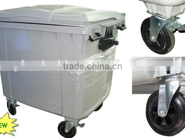 HOT Outdoor 1100 Liter Garbage Bin Plastic With Lid photo-5