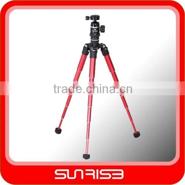Sunrise Flexible Mini Muitifunctional Tripod Mini Extendable Table Tripod Cupid 56ATS Tiny Digital Tripod