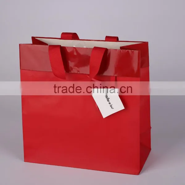 2015 New Fancy Gift Bag and Paper Bag, Printed Custom Made Shopping Bag