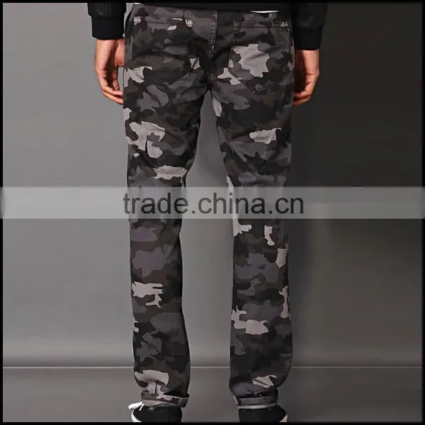 Wholesale Sexy Men Motorcycle Camo Pants With High Quality photo-3