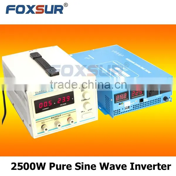 Digital Display Excellent Quality Low Price 2500W Best Quality Big Power Pure Sine Wave Inverter 48V DC to 110V AC, DC to AC photo-3