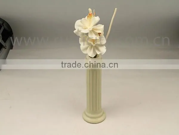 Reed diffuser with aromatherapy oil ceramic bottle reed diffuser